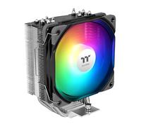 Thermaltake Dissipatore CPU UX500 ARGB; 5 tubi di calore in rame da 6 mm; ventola PWM da 120 mm; 700~1800 giri/min; compatibile Intel/AMD; Torre singola; TDP da 260 W; nero; CL-P144-AL12SW-A