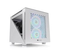 Thermaltake Divider 200 TG Air Micro, Tempered Glass - Bianco CA-1V1-00S6WN-01