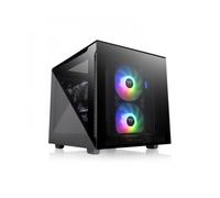 Thermaltake Divider 200 TG Micro, Tempered Glass - Nero CA-1V1-00S1WN-00