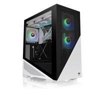 Thermaltake Divider 370 TG Midi Tower Nero, Bianco - Nouvo