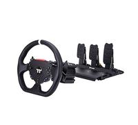 Thermaltake G6 Direct Drive Racing Wheel and Pedals Bundle; per PC; 6Nm Direct Drive; Compatibile con Simulator Cockpit o Desk; Ruota in pelle microfibra; Pedali effetto Hall; Nero; GRB-G6D-DGT3BB-01