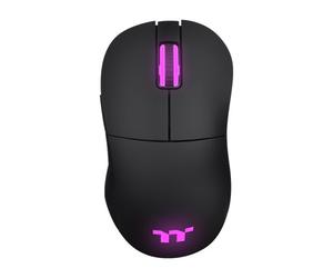 Thermaltake GMO-DMS-HYOOBK-01 RF Wireless + Bluetooth Mouse ottico da 19000 DPI per destrorsi - Nouvo