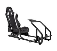 Thermaltake GR300 Racing Simulator Cockpit; Sedile regolabile in PVC; Pedale regolabile & Supporti ruota; Supporto cambio incluso; Compatibile con Thrustmaster/Logitech/Thermaltake/Fanatec; GSC-R30