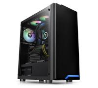 Thermaltake H100 TG Midi Tower Nera - Nouvo