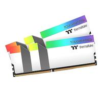 Thermaltake Kit Barrettes mémoire 16Go (2x8Go) DIMM DDR4 Compatibile ToughRam RGB PC4-25600 (3200 MHz) (Bianco)