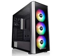 Thermaltake Level 20 MT Mid Tower con 3 5 V + 1 Ventola Posteriore da 120 mm preinstallata CA-1M7-00M1WN-00, Vetro temperato, Nero, ATX ARGB