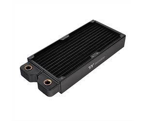 Thermaltake Pacific DIY CLD240 CL-W281-CU00BL-A - Radiatore in rame ad alta densità, spessore 40 mm