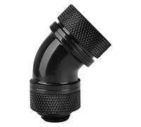 Thermaltake Pacific G1/4 PETG Tube raffreddamento ad acqua 45 Degree 16 mm per PC Nero