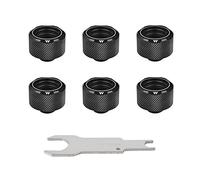 Thermaltake Pacific raccordo a compressione Nero Six Pack