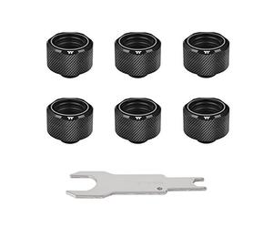 Thermaltake Pacific raccordo a compressione Nero Six Pack
