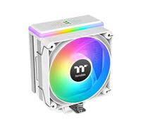 Thermaltake Raffreddatore CPU ASTRIA 200 ARGB; 4 tubi di calore in rame; ventola PWM da 120 mm; 500~1800 giri/min; torre singola; Intel/AMD; 210 W TDP; Bianco; CL-P137-AL12SW-A