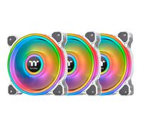 Thermaltake Riing Quad 12 RGB Radiator Fan TT Premium Edition 3 Pack - White / C
