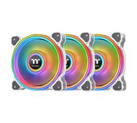 Thermaltake Riing Quad 12 RGB Radiator Fan TT Premium Edition 3 Pack - White / Case Fan