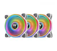 Thermaltake Riing Quad 14, LED D-RGB, TT Premium Edition, 140mm, Bianco - Kit 3