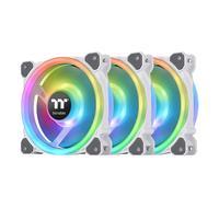Thermaltake Riing Trio 12 RGB Ventola per radiatore Bianco TT Premium Edition Ventola universale da 12 cm Bianco 3 pezzi - Nouvo