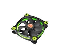 Thermaltake Ring 14 CL-F039-PL14GR-A - Ventola circolare ad alta pressione statica per radiatore, con sistema di fissaggio antivibrazione CL-F039-PL14GR-A, 140 mm, colore: Verde