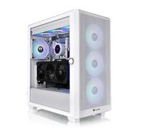 Case computer desktop ATX THERMALTAKE S250 TG ATX Bianco Nero