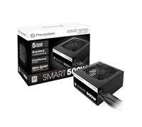 Thermaltake Smart 500W ATX Black power supply unit - Power Supply Units (500 W, 100 - 240, 50 - 60, 12 A, Active, 100 W)