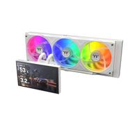 Thermaltake ST360 Ultra ARGB CPU Liquid Cooler con display staccabile neve
