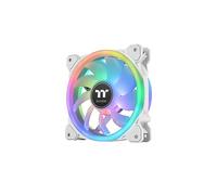 Thermaltake SWAFAN 12 RGB Radiator Fan TT Premium Edition White Case per computer Raffreddatore d'aria 12 cm Bianco