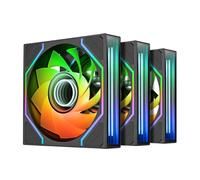 Thermaltake SWAFAN 120 EX Infinity ARGB; Hub e telaio specchio infinito; 120 mm x 28 mm; 500~2000 giri/min; MagForce 2.0; lame intercambiabili; sincronizzazione scheda madre 5 V a 3 pin