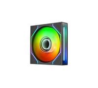Thermaltake SWAFAN 120 EX Infinity ARGB Sync | Ventola per PC ARGB | Fissaggio magnetico MagForce 2.0 | Doppio specchio infinito | Pale per ventola intercambiabili | 120 mm | Nero