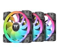 Thermaltake SWAFAN EX14 ARGB TT Premium Edition, Daisy-Chain, Nero, 140 mm - 3 Pezzi CL-F168-PL14SW-A