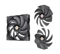 Thermaltake SWAFAN GT14 Ventola di raffreddamento per PC, 3 tipi di pale staccabili, alta pressione/flusso d'aria elevato/invertita (confezione singola ventola) CL-F157-PL14BL-A
