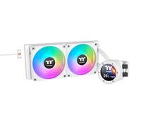 Thermaltake TH280 V2 Ultra EX ARGB | Snow Edition | All-In-One | TFT-LCD 2,1" 480x480, connessione MagForce 2.0, 2xCT140 EX ARGB Sync PWM, compatibile con Intel LGA1851/1700 e AMD AM5