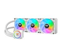 Thermaltake TH420 ARGB Sync All-in-One Liquid Cooler Snow Edition, AMD (AM5/AM4) Intel (LGA 1700/1200), radiatore ad alta efficienza da 420 mm, CL-W369-PL14SW-A