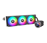 Thermaltake TH420 V2 Ultra EX ARGB AIO CPU Cooler/Water Block 2.1" LCD/Fan 140 * 3/Connessione rapida magnetica/MB ARGB Sync Control/LCD Software Control/CL-W417-PL14SW-A
