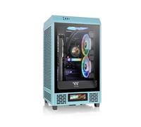 THERMALTAKE The Tower 200 Mini-Tower Mini-ITX Gehäuse mit Sichtfenster Turquoise