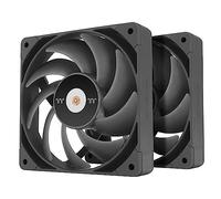 Thermaltake TOUGHFAN 12 Pro - Ventola di raffreddamento per PC ad alta pressione statica, controllata PWM, 500~2000 giri/min, flusso d'aria 70,8 CFM, cuscinetto idraulico Gen.2 da 120 mm, ventola