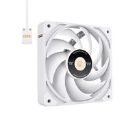 Thermaltake TOUGHFAN EX14 Pro Snow PC Ventola di raffreddamento per PC, connessione magnetica, lama della ventola sostituibile, controllata PWM 500~2000 giri/min, flusso d'aria 119,6 CFM, ventola