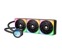 Thermaltake TOUGHLIQUID Ultra 420 RGB CPU Liquid Cooler, AMD (AM5/AM4) Intel (LGA 1700/1200), Display LCD Rotazionale 2.1 Pollici Ventola Radiatore 2000RPM, TT RGB Plus 2.0 Software, CL-W370-PL14SW-A