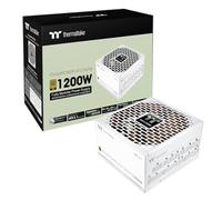 Thermaltake Toughpower GF3 Snow Edition 1200W 80+ Gold Full Modulares SLI/Crossfire Ready ATX 3.0 Alimentatore Standard PCIe Gen.5 600W 12VHPWR Plug incluso, PS-TPD-1200FNFAGU-N, 10 anni di garanzia