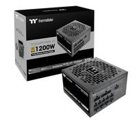 Thermaltake Toughpower GT 1200W; ATX 3.1; x2 native PCIe 5.1 12V-2x6; Full Modular; Cavi piatti; Connettori abbinati; Condensatori principali giapponesi; 80 Plus Gold; 140 mm; Nero; PS-TPT-1200FNFAGU