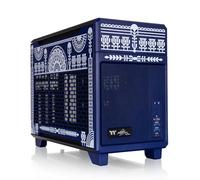 Thermaltake TR100 Koralie Edition; Supporto mITX; 18,9 Litri; Cavo riser PCIe 4.0 incluso; Gioco GPU 360mm; Supporto radiatore 280mm; Staffa PCIe rimovibile; Blu cobalto; CA-11A-00SPNN-AR