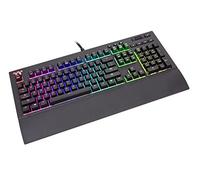 Thermaltake TT Premium X1 RGB Cherry Blu Interruttore Gaming Keyboard (QWERTY UK-Layout) Nero