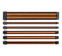 Thermaltake TtMod AC-036-CN1NAN-A1 - Kit di cavi di alimentazione per prolunga ATX/EPS/PCI-E a 8 pin, PCI-E a 6 pin, con pettini, arancione/nero