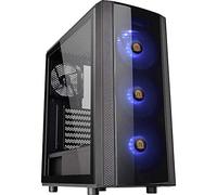 THERMALTAKE - Case Versa J25 TG RGB Midi Tower ATX / Micro-ATX / Mini-ITX 2 Porte USB 3.0 Colore Nero (Finestrato)