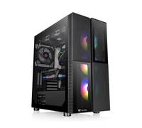 Thermaltake Versa T26 ARGB | Mid-Tower-ATX-PC-Chassis | PC-Case | 4mm Tempered-Glass | Black