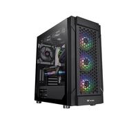 Thermaltake Versa T27 TG ARGB Midi Tower PC Nero ATX EATX CA-1W2-00M1WN-01