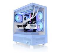 Thermaltake View 270 TG Midi Tower Blu - Nouvo