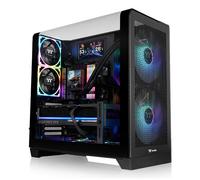 Thermaltake View 390 Air/Black/Win/SPCC/Curved Tg Side Panel/CT120mm Fan 2/Brown Box CA-11F-00M1WN-00