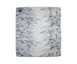 Thermarest - Copriletto ultra morbido per 2 persone - Argo Blanket ValleyView Print - Grigio