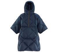 Thermarest - Poncho da campeggio - Honcho Poncho Down Outspace Blue in Nylon - Blu navy