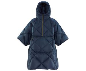 Thermarest - Poncho da campeggio - Honcho Poncho Down Outspace Blue in Nylon - Blu navy