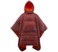 Thermarest - Poncho versatile e resistente all'acqua - Honcho Poncho Mars Red - rosso rosso