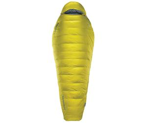 Thermarest - Sacco a pelo in piumino ultraleggero e resistente - Parsec 20F/-6C Larch in Nylon - Taglia Small - Giallo
